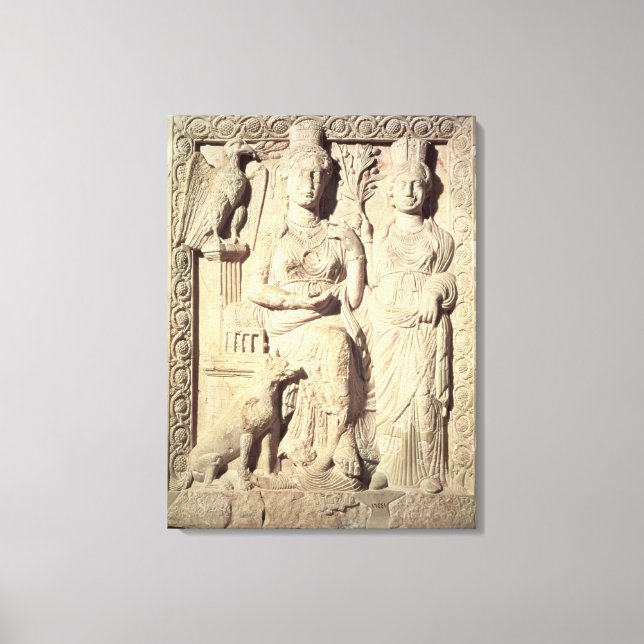 Toile Princesse Zenobia et une compagne (Recto)