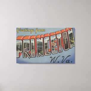 Toile Princeton, la Virginie Occidentale - grandes