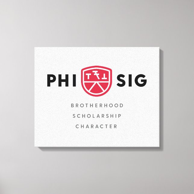 Toile Principes Phi Sigma Kappa (Recto)