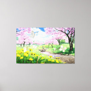 Toile Printemps
