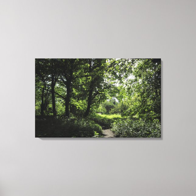 Toile Printemps dans les bois 03 (Recto)