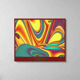 Toile Printemps Été Automne Fleurs Magie