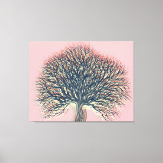 Toile Printété automne hiver arbre #3