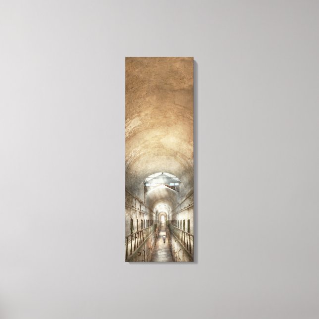 Toile Prison - Fin d'un voyage (Recto)