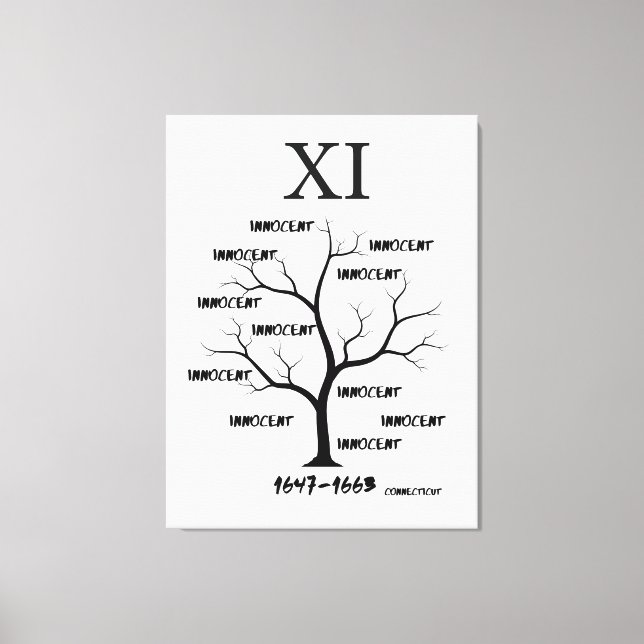 Toile Procès de sorcières (Recto)