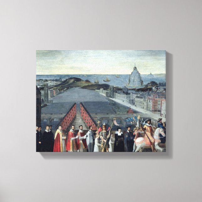 Toile Procession de la Fraternité Saint-Michel (Recto)