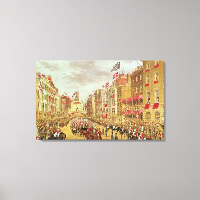 Toile Procession mariage d'Edward, Prince de Galles (Recto)