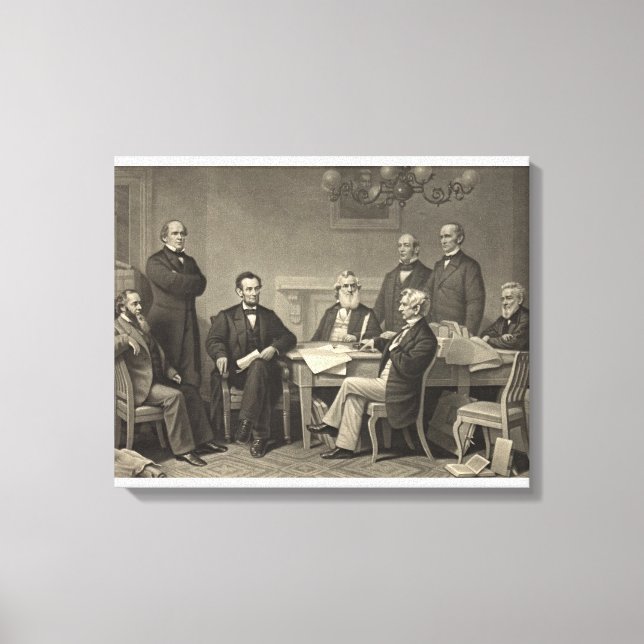 Toile Proclamation d'émancipation 1866 (Recto)