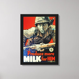 Toile Produire plus de lait pour lui