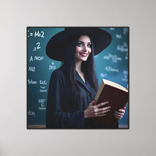 Toile Professeur de science de cuisine - Salle de classe