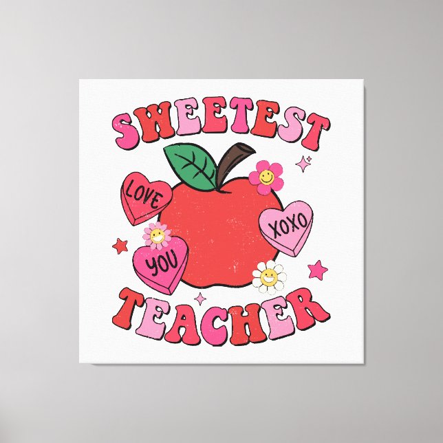 Toile Professeurs les plus mignons pour la Saint-Valenti (Recto)
