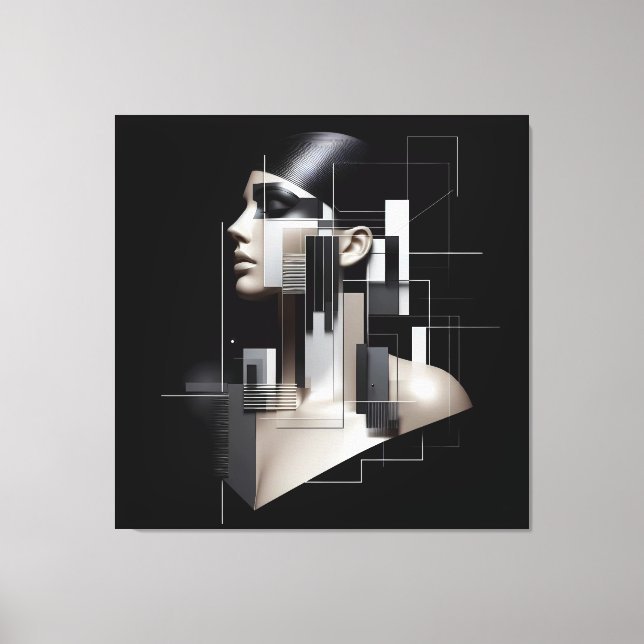 Toile Profil sculpté architectural (Recto)