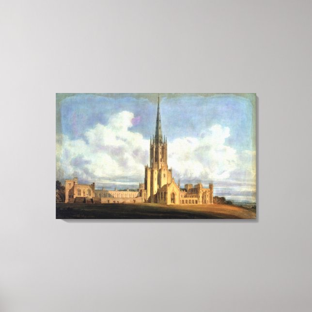 Toile Projected Design for Fonthill Abbey, Wiltshire, 17 (Recto)