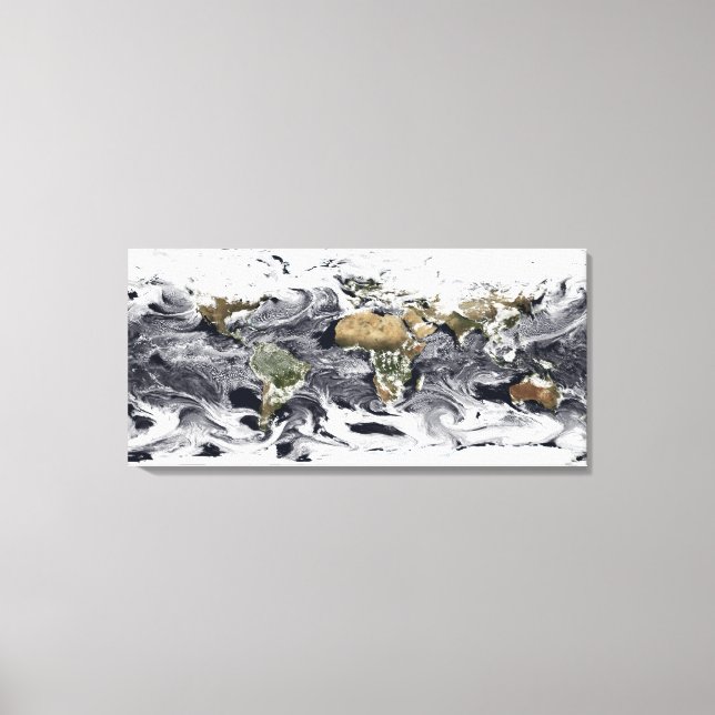 Toile Projection cylindrique équidistale (Recto)