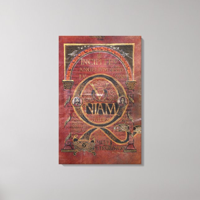 Toile Prologue de l'Évangile de Saint-Luc (Recto)