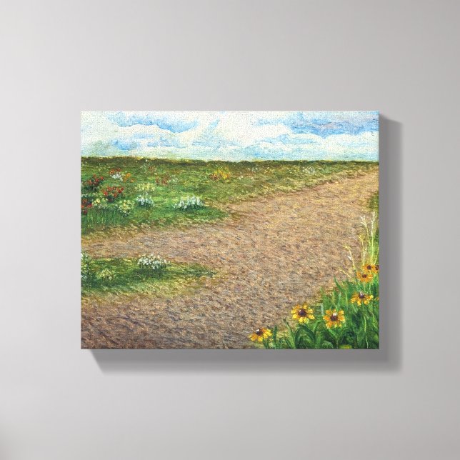 Toile Promenade dans la nature (Recto)