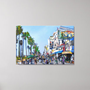Toile Promenade de Venice Beach