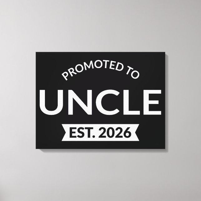 Toile Promu À Oncle Est. 2026 II (Recto)