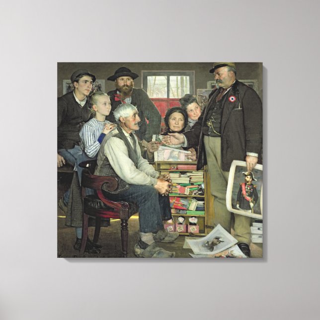 Toile Propagande, 1889 (Recto)