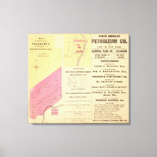 Toile Propriété de course de cerise