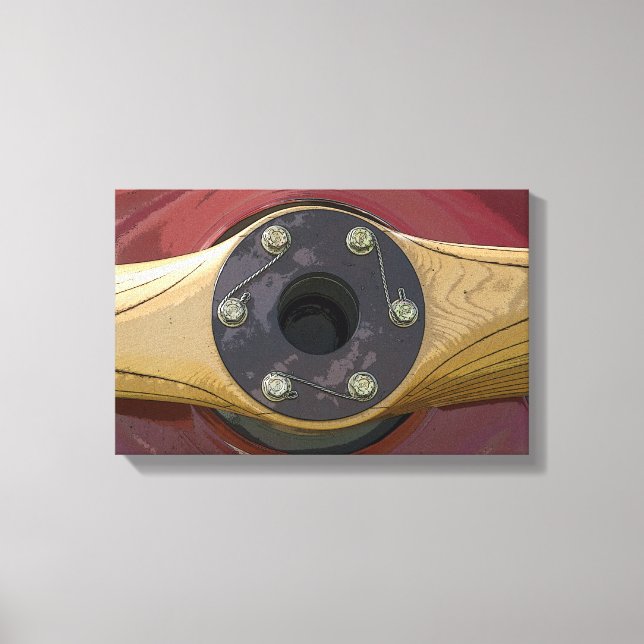 Toile Propulseur en bois (Recto)