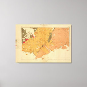 Toile Province d'île de la Nouvelle-Écosse du Breton 7