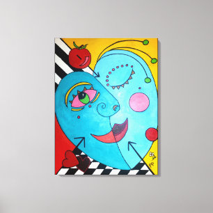 Toile Prunelle de mon oeil