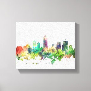 TOILE PS D'HORIZON D'INDIANAPOLIS, INDIANA -
