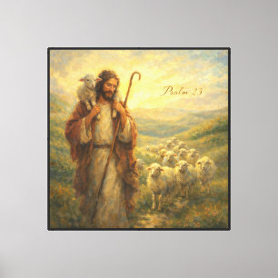 Toile Psaume 23 Bon Berger