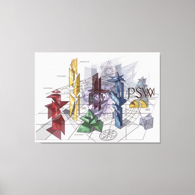 Toile PSW — le mot d'état. (Recto)
