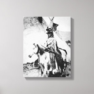 Toile "Psychés en chef, c.1875 (photo de b/w)