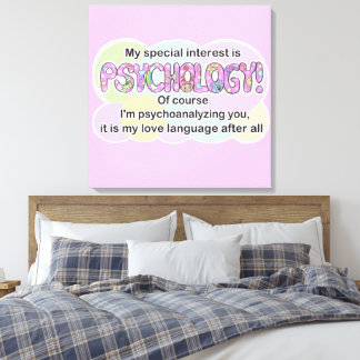 Toile Psychologie Langage de l'amour (TDAH, Autist
