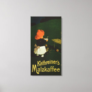 Toile Publicité par affichage pour le 'malt Coffee de