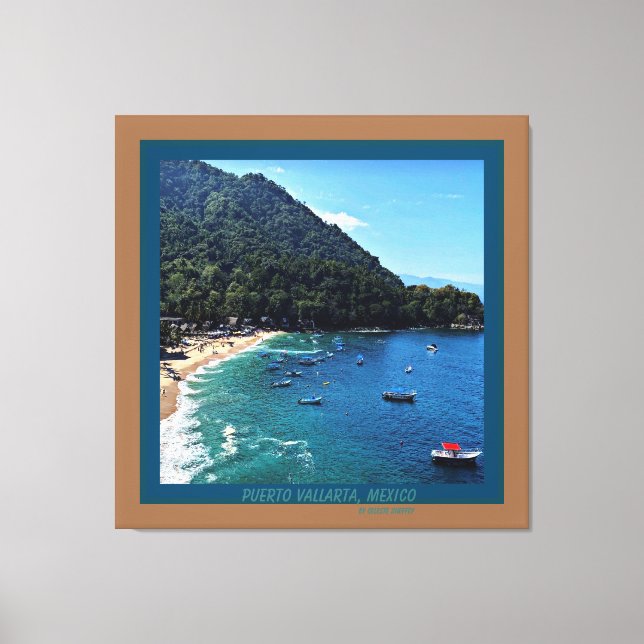 Toile Puerto Vallarta, Mexique (Recto)