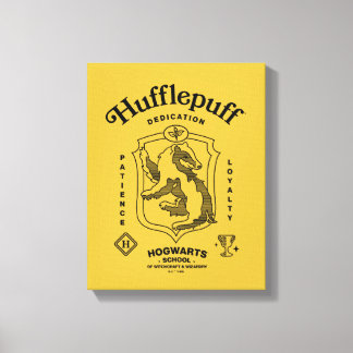 Toile PUFFEBOUFF™ Dédication Patience Loyauté Blason
