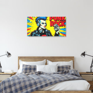TOILE PUNK ROCK POUR TOUJOURS
