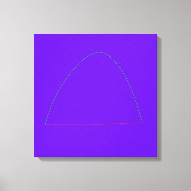 Toile Purple Mountain (Recto)