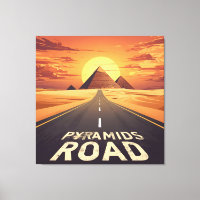 Pyramides de la route du coucher de soleil Égypte