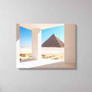 Toile pyramides égyptiennes ambiance,désert