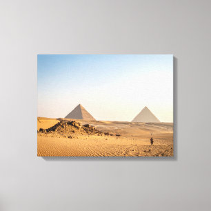 Toile Pyramides Mystiques