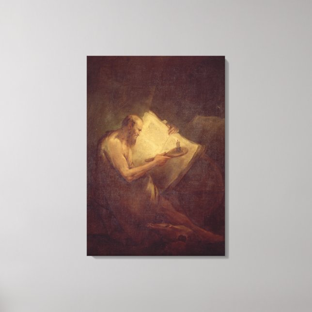 Toile Pythagoras (6th century BC) (oil on canvas) (Recto)