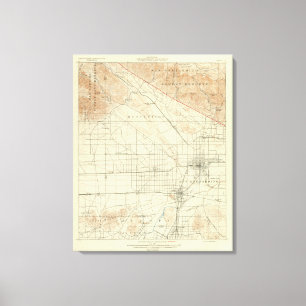 Toile quadrangle San Bernardino montrant San Andreas Rif