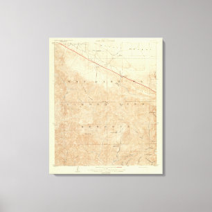 Toile Quadrilatère de Rock Creek montrant la crevasse de