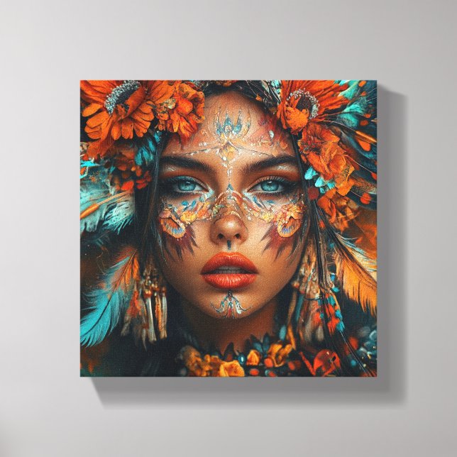 Toile Quadro "Filha da terra" (Recto)