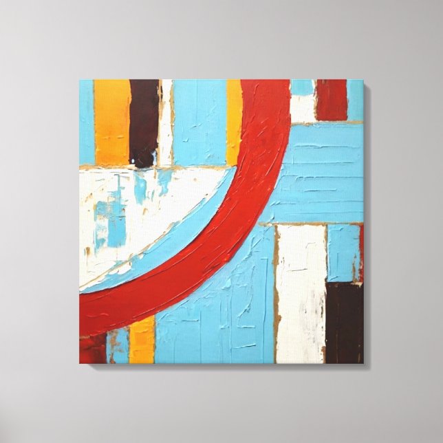 Toile Quadros Decorativos em Canvas A Dança das Ondas (Recto)