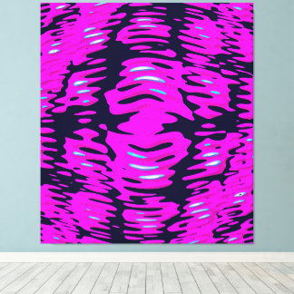 Toile Quantum Wave Kinetic Art painting.
