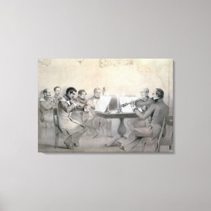 Toile Quartet du compte A.F. Lvov, 1840 de compositeur