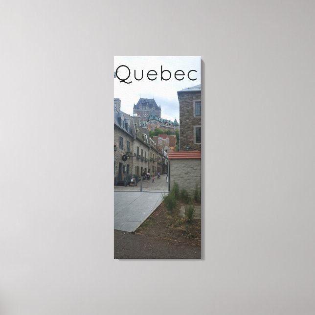 Toile Quartier historique de Québec (Recto)