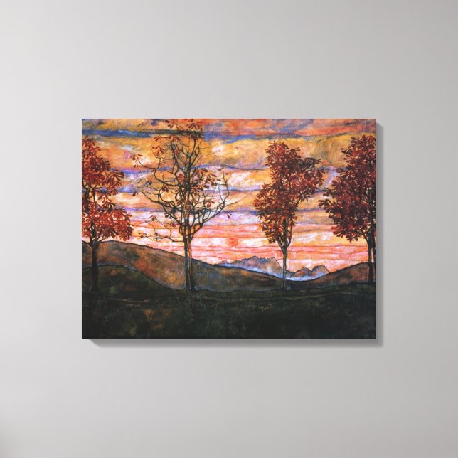 Toile Quatre arbres (Recto)