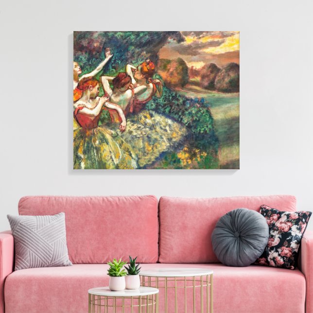 Toile Quatre Danseurs | Edgar Degas | (Insitu(Salon))